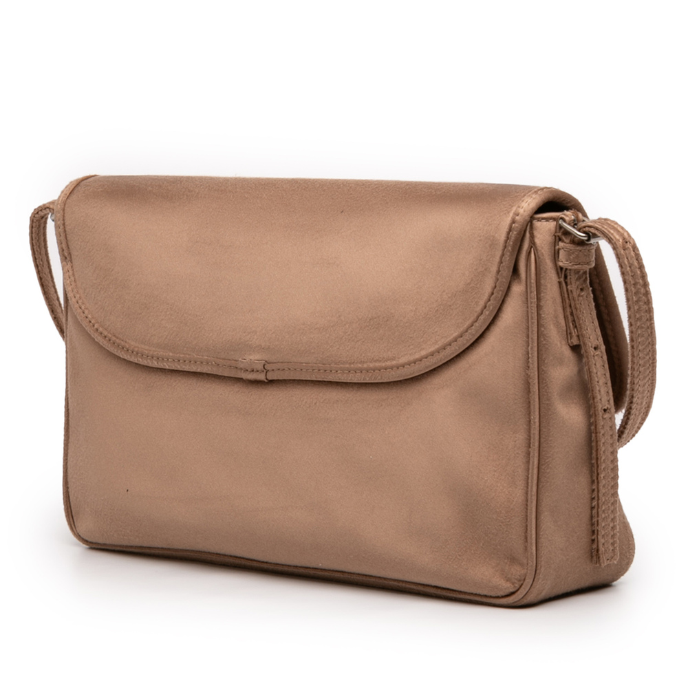 Pre-Loved Balenciaga Distressed Satin Leopolda Pochette - Picture 2 of 11